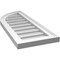 Ekena Millwork Quarter Round Top Left Surface Mount PVC Gable Vent w/ 2"W x 1-1/2"P Brickmould Frame, 12"W x 30"H GVPQL12X3002SN - alternate 3